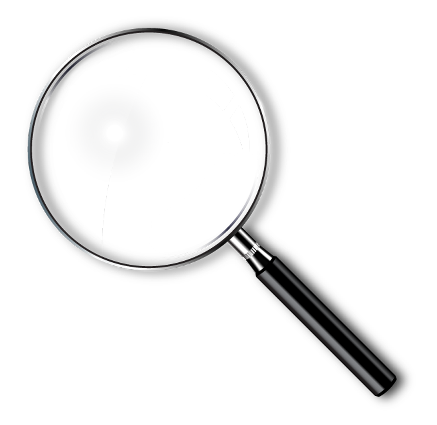 magnify glass transparent